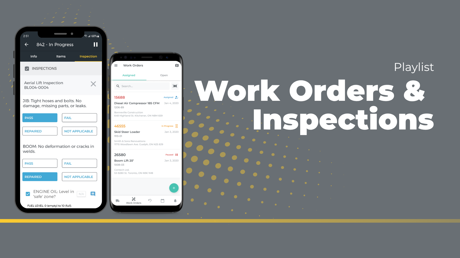 Work Orders & Inspections